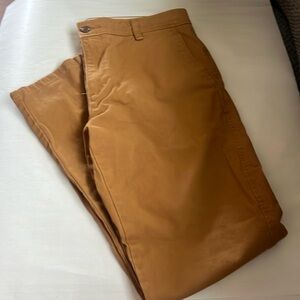 Dockers men’s Ultimate chino rust color 34/32